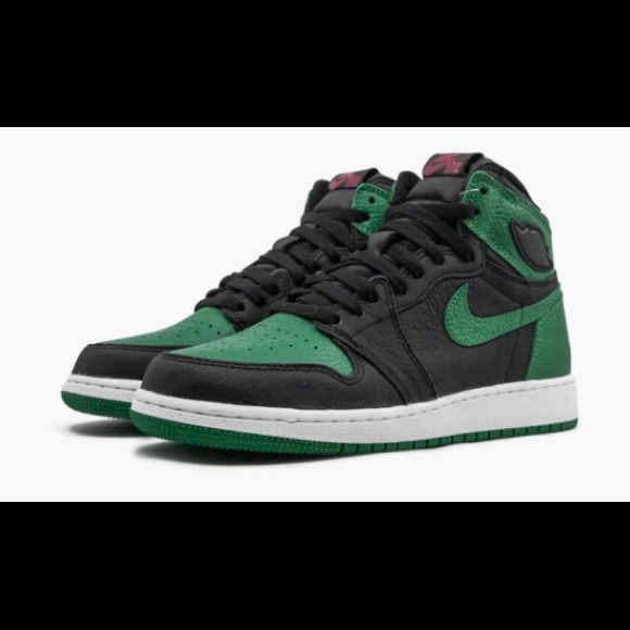 champs jordan 1 pine green